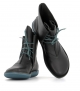 ankle boots natural 68082 black turquoise