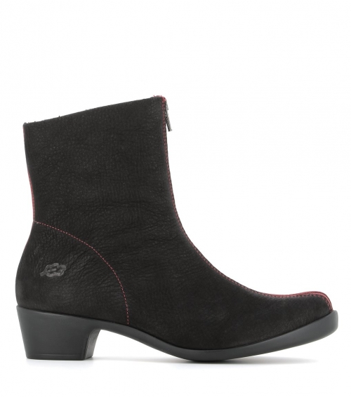 botas opera 33985 negro rubywine