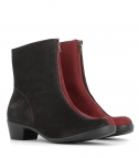 botas opera 33985 negro rubywine