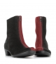 ankle boots opera 33985 black rubywine