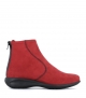 low boots sylvia red