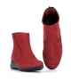 low boots sylvia red