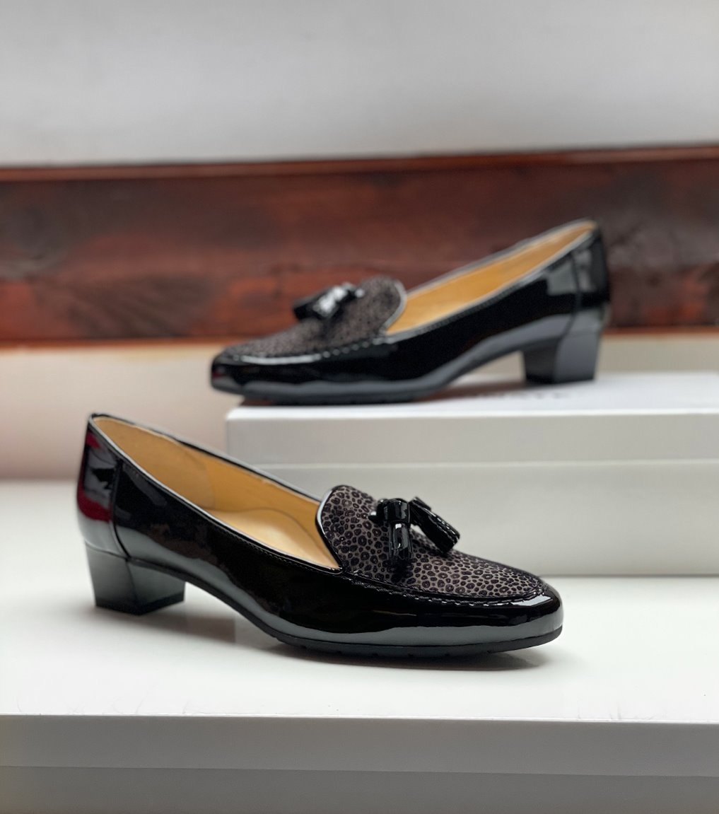 chaussure bleu marine fille