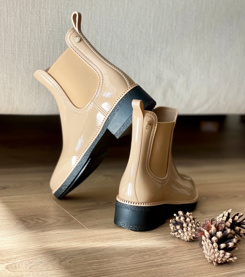 botas de lluvia ava 14 sand