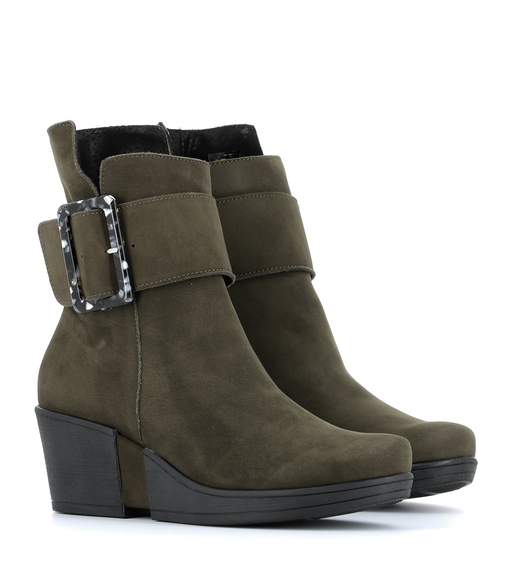 Botines Hirica chloe caqui