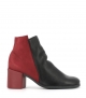 ankle boots angaya black red