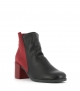 ankle boots angaya black red