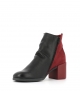 ankle boots angaya black red