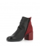 boots angaya noir rouge