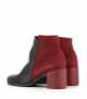 ankle boots angaya black red