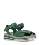 sandales milan 8331 green