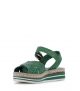 sandales milan 8331 green