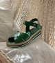 sandalias milan 8331 green