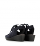 sandales blandine marine