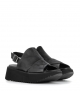 sandals 1e186 black