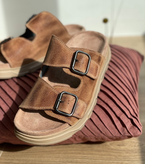 chaussures cuir vegetal femme