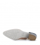 sandals 60438 bianco nero