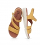 sandales fabienne safran