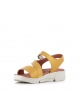 sandales fabienne safran