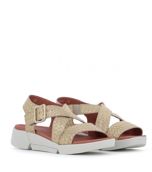 sandals florence platine