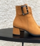 boots aglae ocre