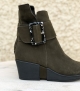 botines chloe caqui