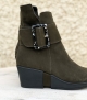 low boots chloe khaki